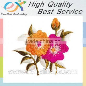 Customized High Quality Iron-on Embroidery Flower photo-5