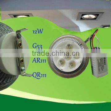 High quality ar111 led diamable LED Downlight 12w 15w