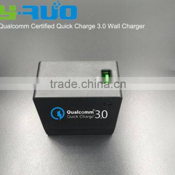 new products 2016 innovative qualcomm certified quick charge QC 3.0 wall Charger output 5V 2.4A,9V 2.0A,12V 1.5A