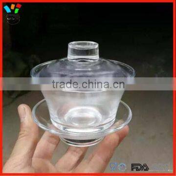 Manufacturers Wholesale Anti- Heat Tableware Kung Fu Glass Tea Set