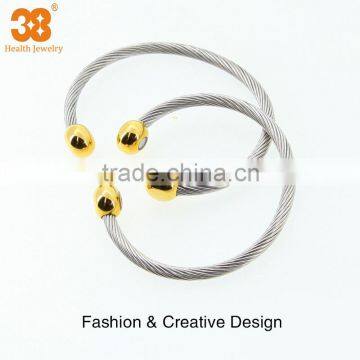 Magnetic Bangle Arthritis Pain Relief Djustable Stainless Steel Bangle photo-4