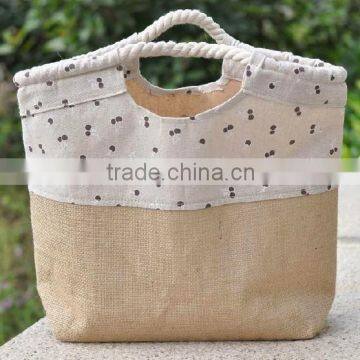 OEM Factory wholesale favourite trendy jute beach bag