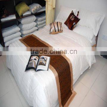 100% cotton 60s*40s Jacquard Fabric Bedsheet