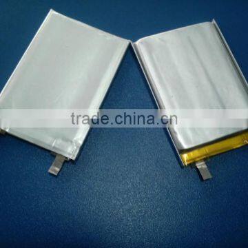 3.7v 1300mah Li-ion Polymer Battery Size:5X50X50mm
