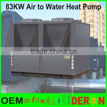 83KW Air source heat pump water heater, energy saving air water heating