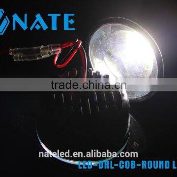 New Product Car Led Drl Cob Round Light photo-5