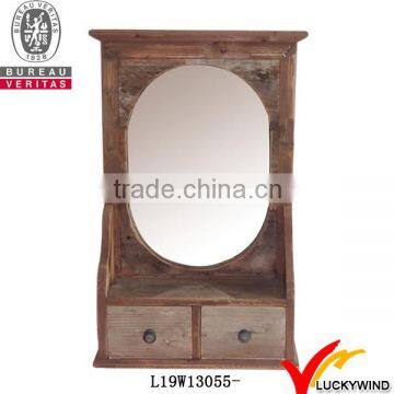 wooden dressing shabby chic mirror with storage