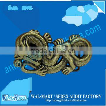 Dragon shape interlicking military bulk belt buckles