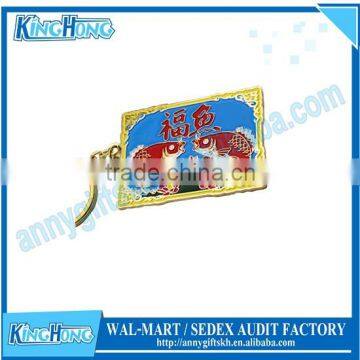 Promotional giveaway gifts brass hotel key tag