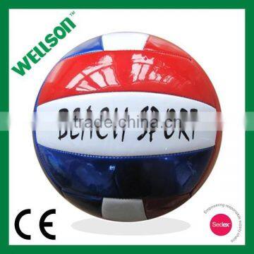 fluorescent PVC soft volleyball