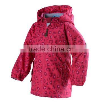 Girls outdoor printed jacket