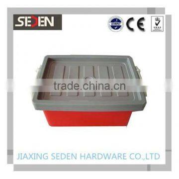 2015 hot sale plastic shoe box made in China with lock