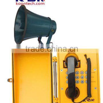 Robust Weatherproof Telephone with External Ringer KNSP-08L from KOON