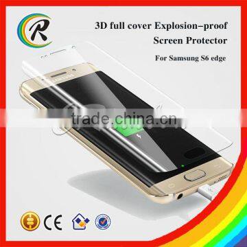 Full Screen Cover for Samsung Galaxy s6 Edge PET Screen Guard