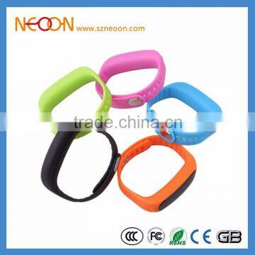 Smart Wristband E02 Touch Screen Better Than Xiaomi MiBand Bracelet For Android 4.3 IOS 7.0 Waterproof Tracker Fitness Wristband
