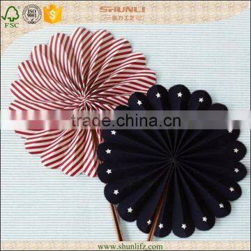 Halloween decoration high quality D30cm Paper Rosettes Fan