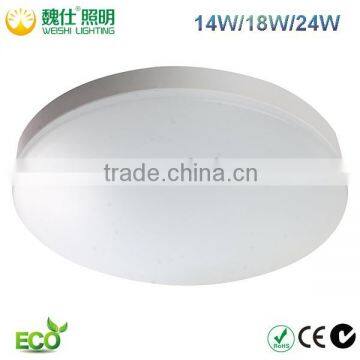 24W Surface Mounted LED Light, LED Surface Mounted Ceiling Light with Frosted Cover CE RoHS Approved