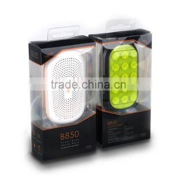 Mini Suckers Handsfree Bluetooth 3.0 Speaker 3000MAH Power Bank For Phone 2Color photo-2