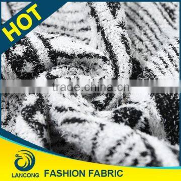 2015 New arrival New Design Fashion hacci slub knitted fabric