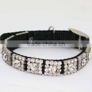 Nylon Cat Collar With Sparkly Rhinestone