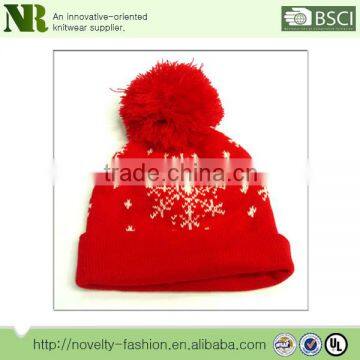 wholesale lovely popular designs warm soft girl's hat comfortable to wear