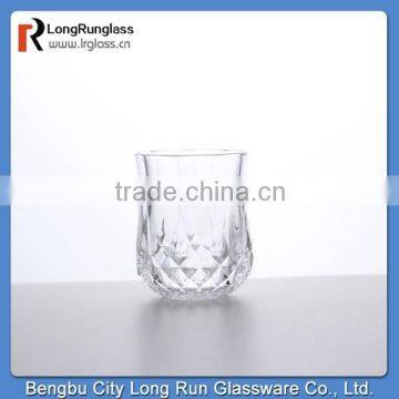 LongRun alibaba china bengbu Creative design nice quanlity hand cut crystal glass cup for wine chinese tableware