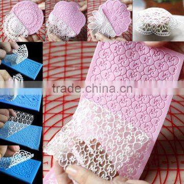 Decorating For Cake Fondant Sugar Craft Silicone Lace Mat Border