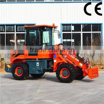 1.5Ton powerful construction machine wheel loader