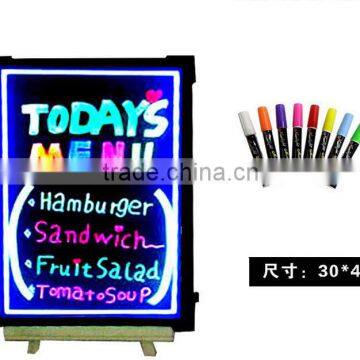 high brightness remote LED writing board 40x60CM with highlighter