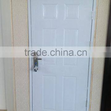 Modern Style American Building Supply Steel Panel Door for House photo-4