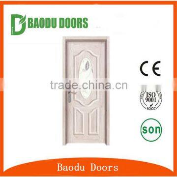 Modern Wood Door Designs Cheap Plain Wood Bedroom Door photo-4