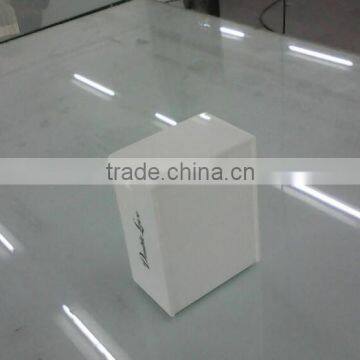 White Acrylic Tissue Box photo-2