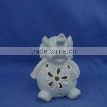 Ceramic Elephant Candle Holder photo-2