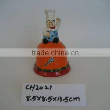 ceramic dinner bell