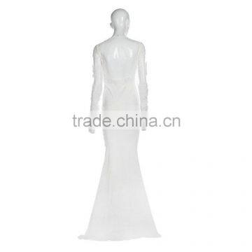 Women Bridesmaid Ball Prom Gown Formal Evening Party Cocktail Long Lace Dress VM photo-2