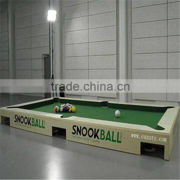 Nice design portable snookball table game sports equipment