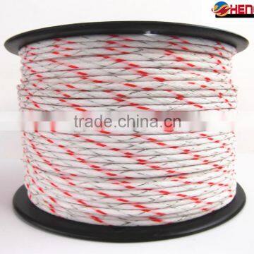 Horse management equipment electric braided polyrope