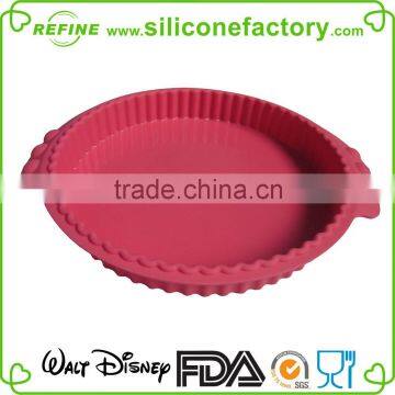 Hot Selling 100% Food Grade Round Shape Silicone Pie Mold