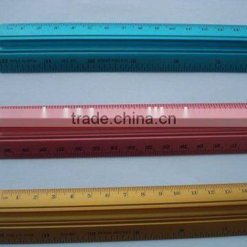 Custom 30cm 12' Metallic Aluminium Ruler photo-4