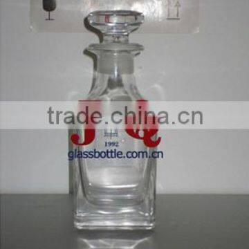 Mini crystal glass decanter set 145 ml