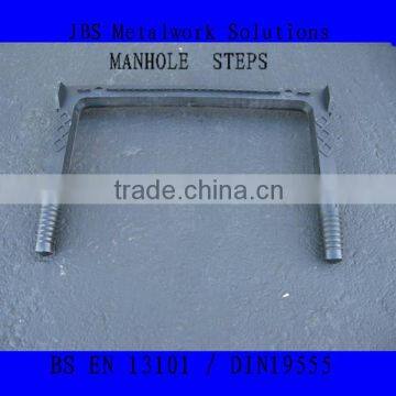 Plastic manhole steps