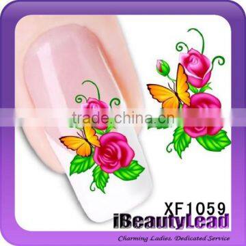 New coming water transfer printing nail stickers nail art decals nail patchs