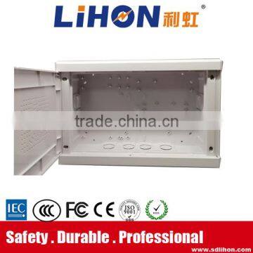 Plastic Multimedia Connection Box in White Color