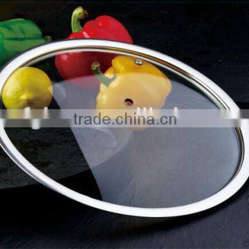 T type normal dome glass lid