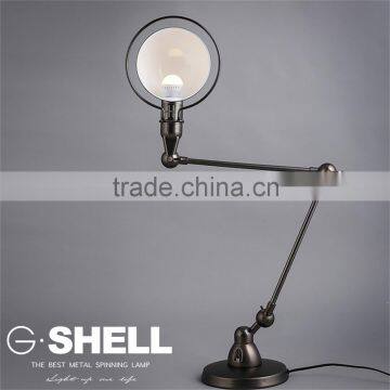 Industrial Vintage Loft Bronze Foldable Table Lamp LED Light E27