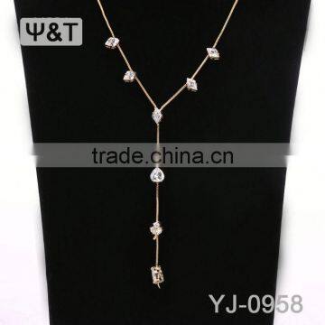 multi layer coin trend jewelry 2015 crystal pendant necklace