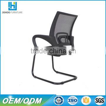 China Manufacturer Office Chair Price Competitive Mid Back Ergonomic Mesh Conference Chair with L Base