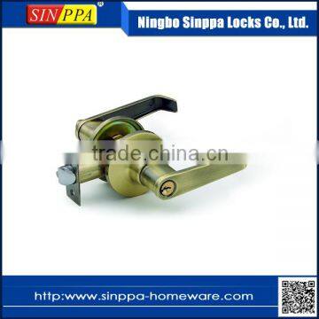 3601 High Quality Hotel Safety Tubular Zinc Alloy Lever Handle Door Lock