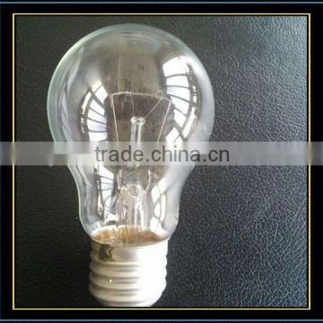 E27 B22 40W 60W 100W incandescent clear lamp GLS