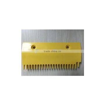 Escalator Comb Plate DSA2001488A-L, 202.6*94.4mm, 22T, Yellow, Left